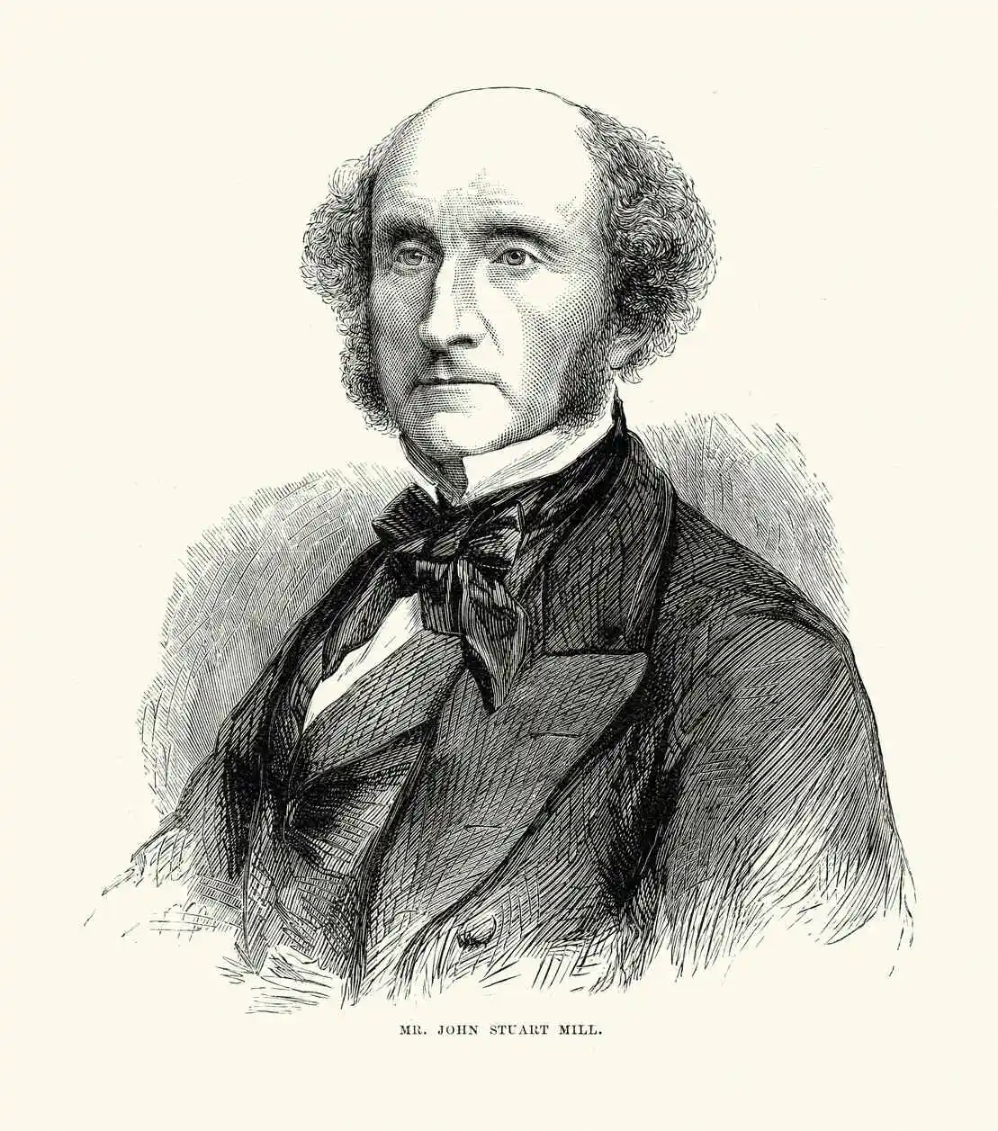 Portrait de John Stuart Mill